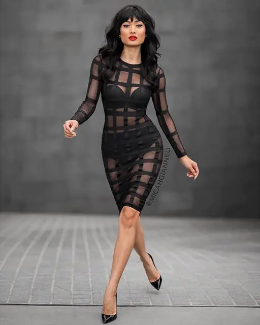 4-sexy-see-through-checkered-dress