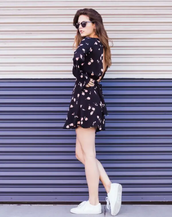 5-sneakers-with-floral-dress