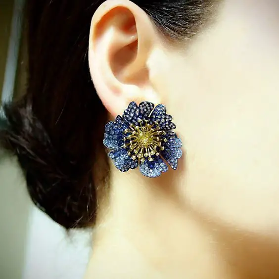 floral-earring