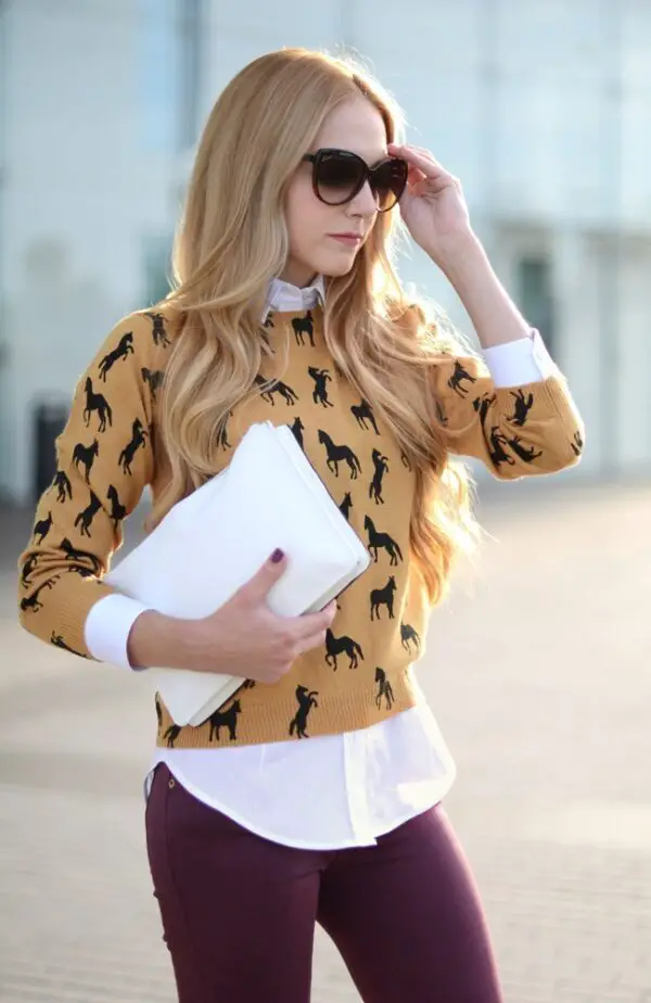 horse-printed-outfit