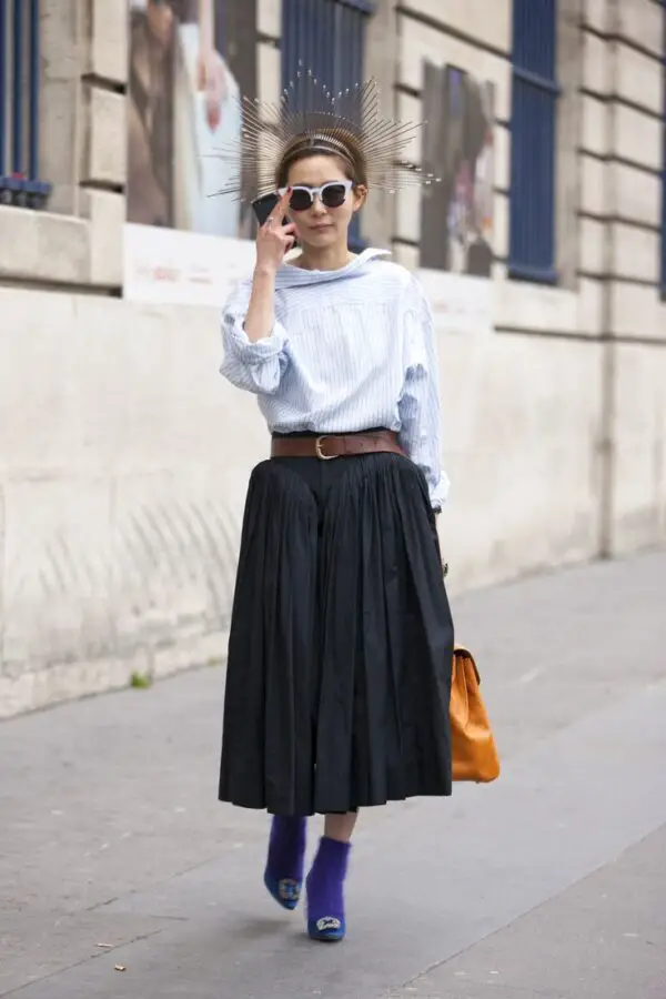 skirt-and-backward-shirt-outfit