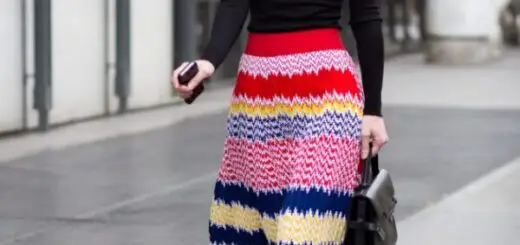 1-abstract-print-skirt-with-black-sweater-1