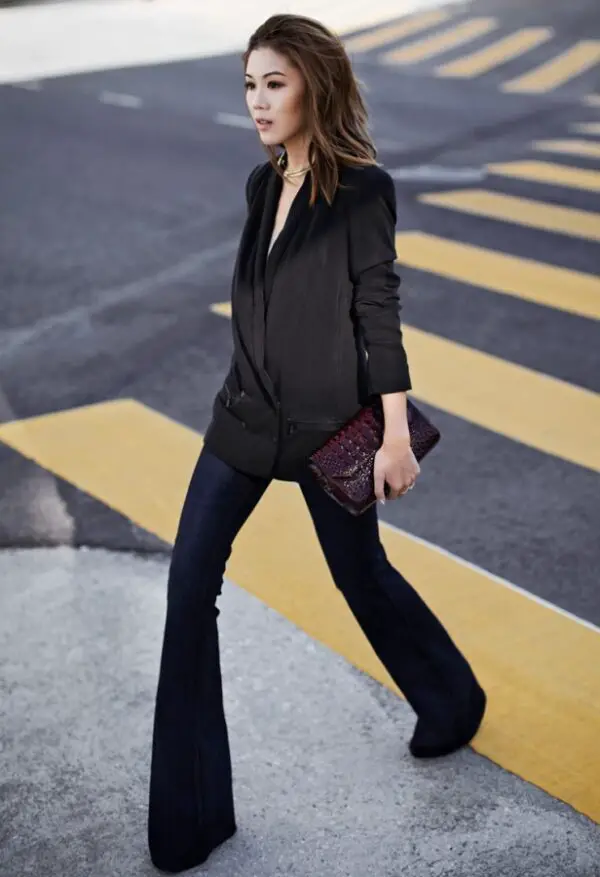 1-black-blazer-with-chic-flared-pants-2
