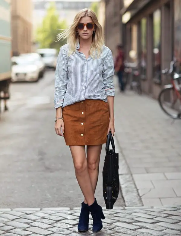 1-button-down-shirt-with-suede-skirt