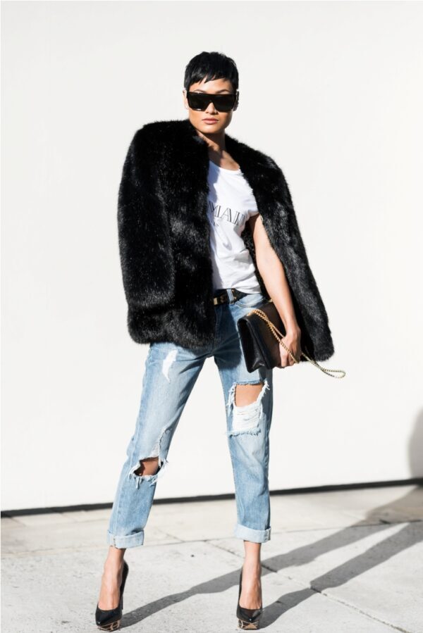 1-fur-coat-with-ripped-jeans-and-balmain-top