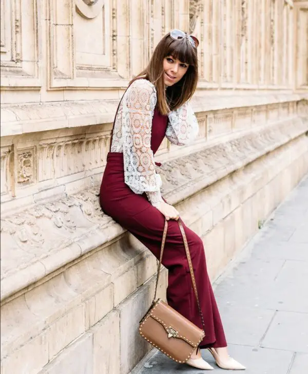 1-lace-blouse-with-burgundy-overalls