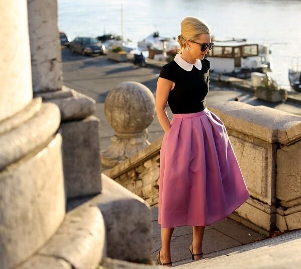 1-lavender-skirt-with-collared-top