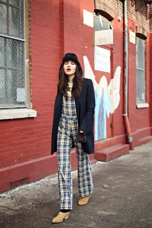 1-navy-coat-with-checkered-jumpsuit