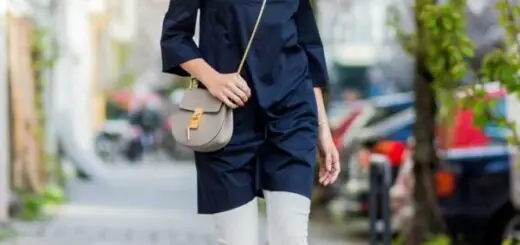 1-off-shoulder-dress-with-silk-scarf-and-jeans