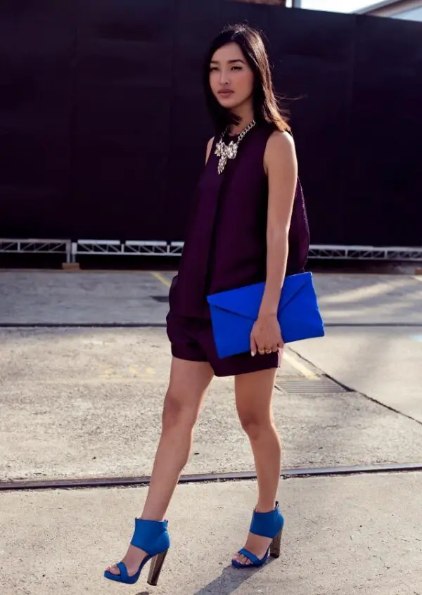1-purple-outfit-with-cobalt-blue-sandals-and-clutch