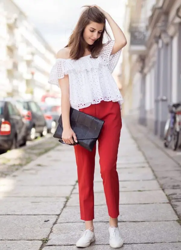 1-sneakers-with-breezy-top-and-red-pants