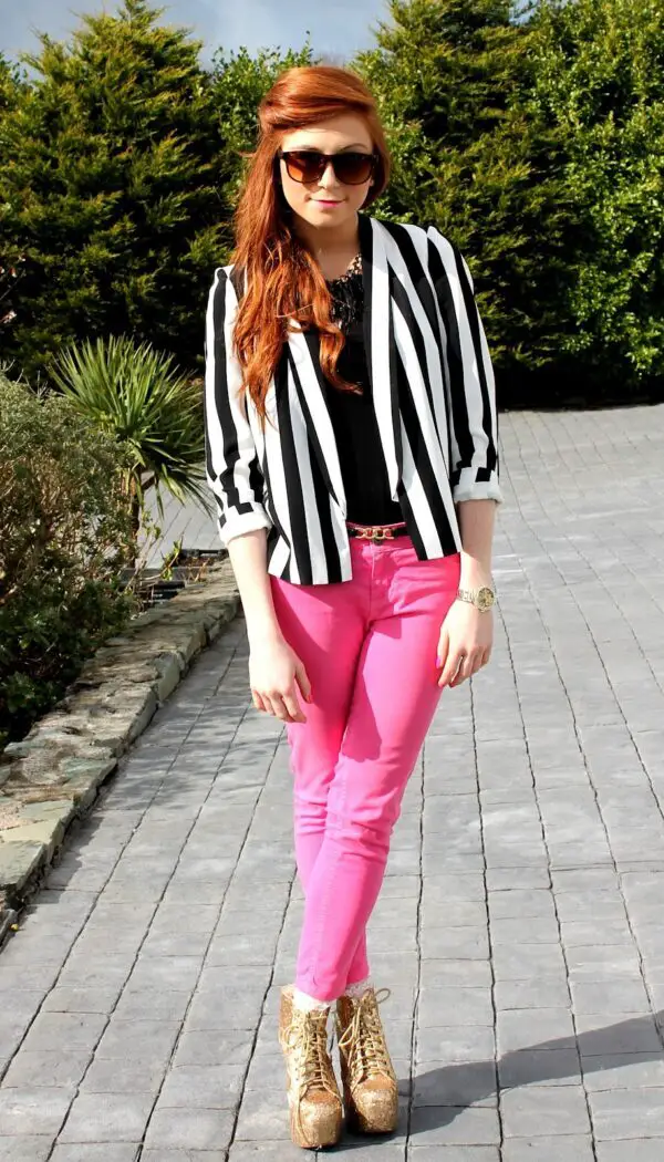 1-striped-blazer-with-pink-pants
