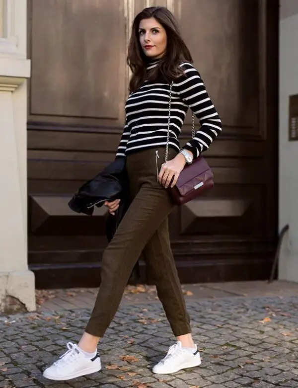 1-striped-sweater-with-olive-green-pants-and-sneakers