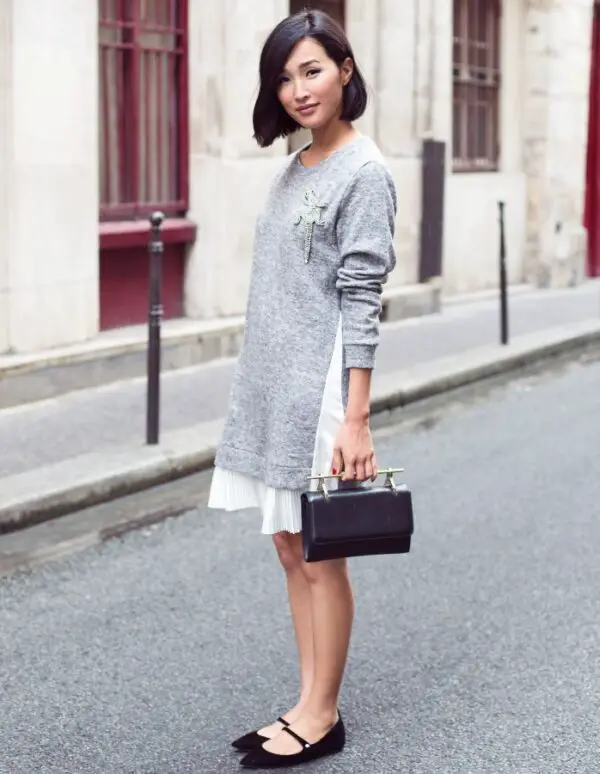 1-tunic-sweater-with-white-skirt-and-mary-jane-flats