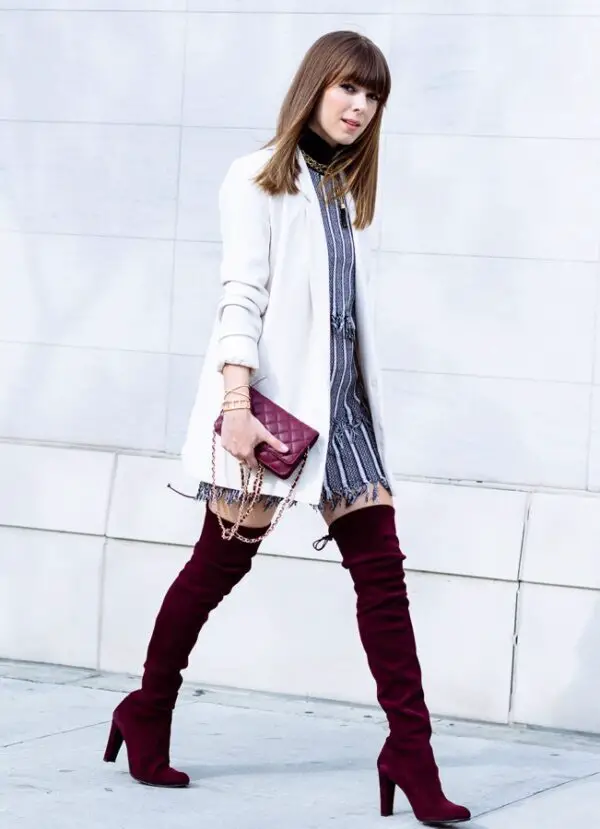 1-tweed-outfit-with-blazer-and-over-the-knee-boots