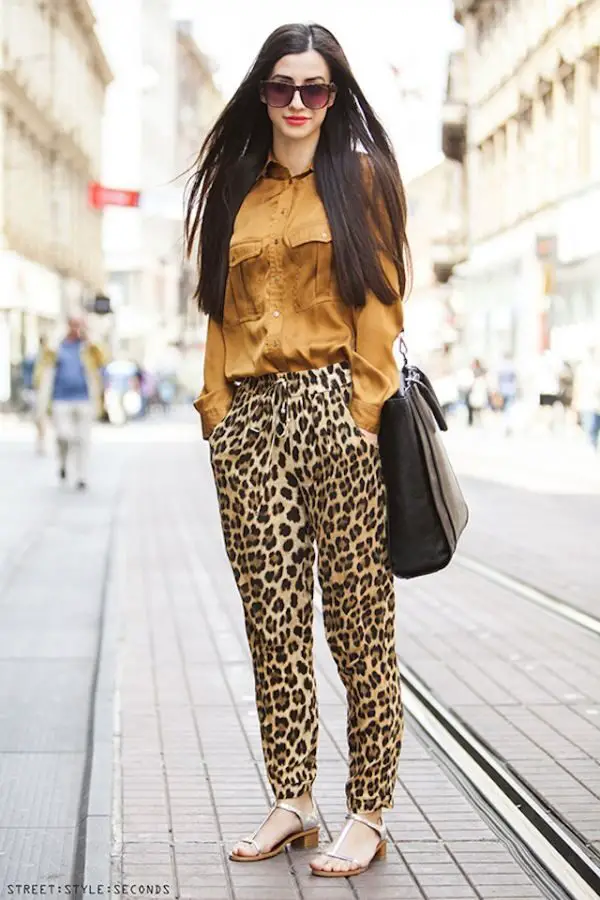 2-animal-print-pants-with-neutral-top