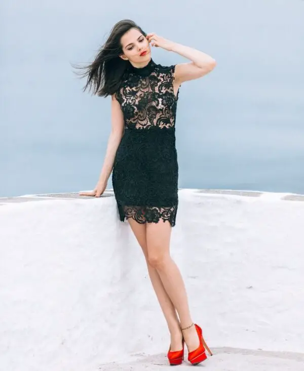 2-black-lace-dress-with-red-pumps-1