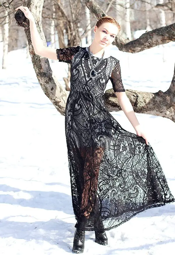 2-black-lace-dress-with-winter-boots