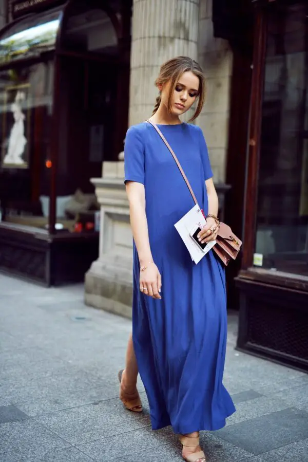 2-blue-tunic-dress-with-nude-mules-1