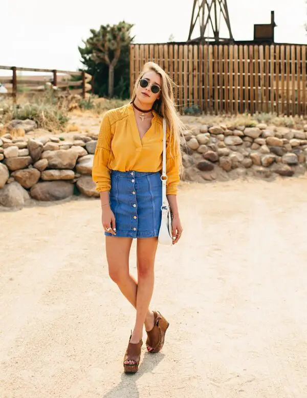 2-button-front-skirt-with-mustard-top