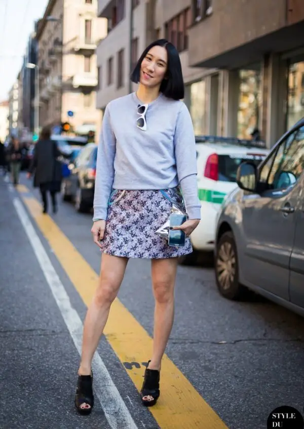 2-chic-sweater-with-printed-skirt