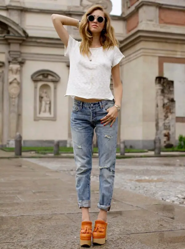 2-clogs-with-denim-jeans-and-white-top