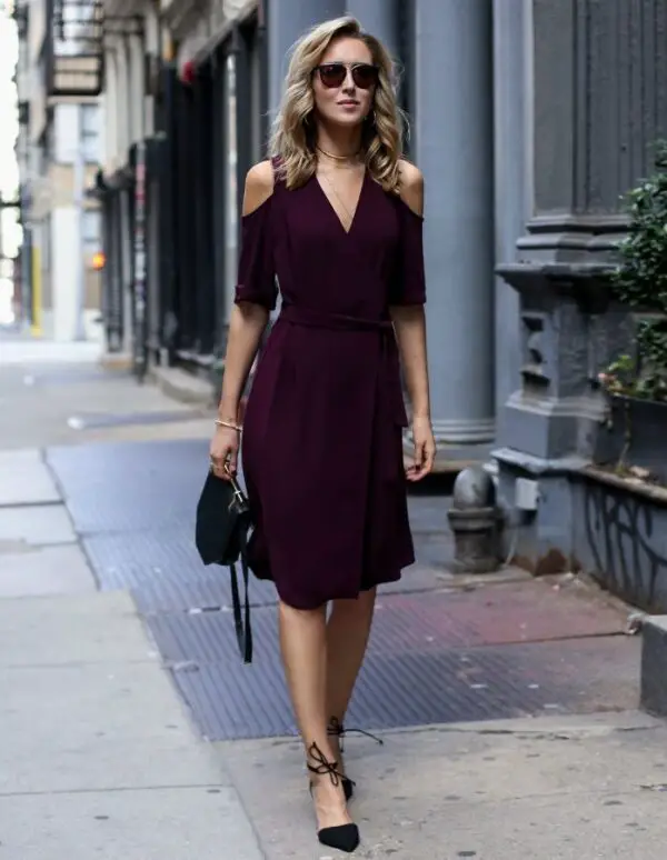 2-cold-shoulder-dress-with-lace-up-shoes