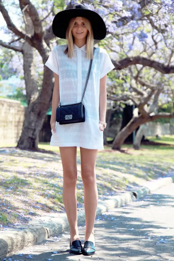2-cotton-shirt-dress-with-hat-and-flat-mules