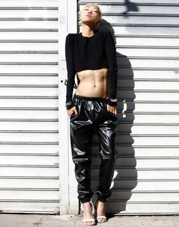 2-leather-jpggers-with-crop-sweater