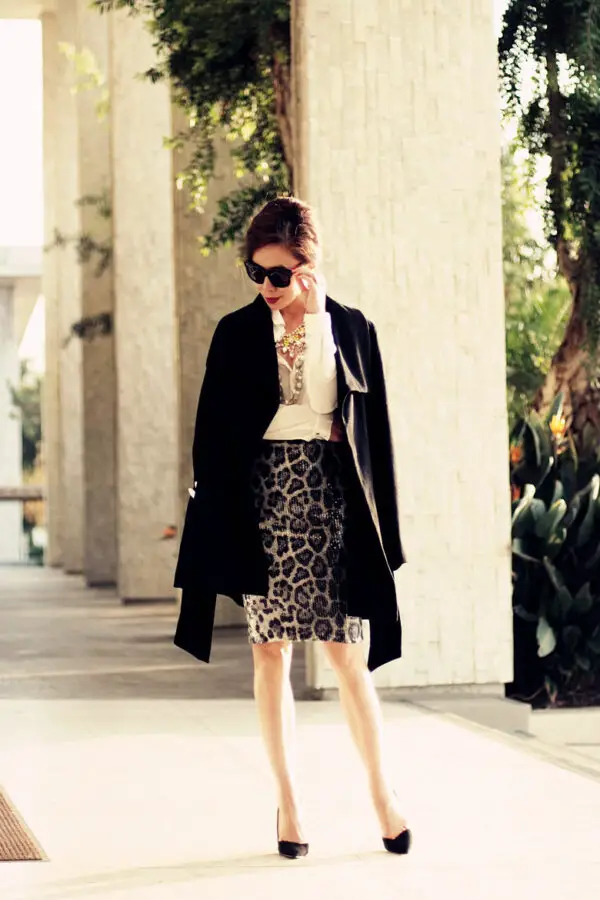 2-leopard-print-skirt-with-white-top-and-black-blazer