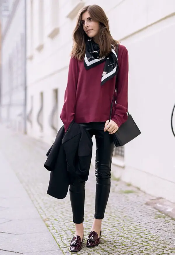 2-lightweight-sweater-with-silk-scarf-and-crop-pants-with-loafers