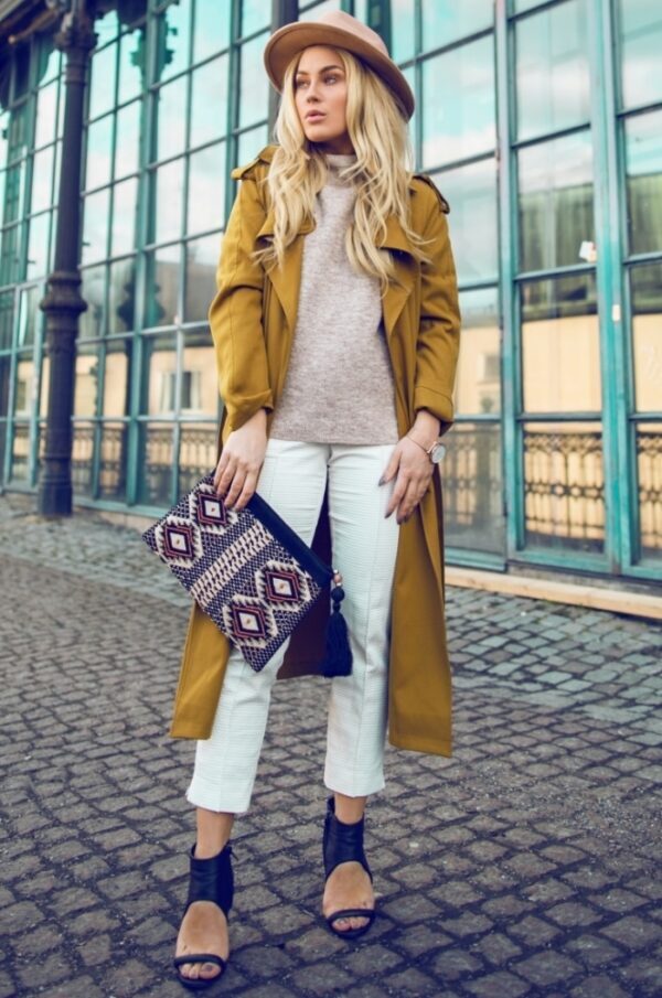 2-trouser-jeans-with-lightweight-coat-and-tribal-clutch-1