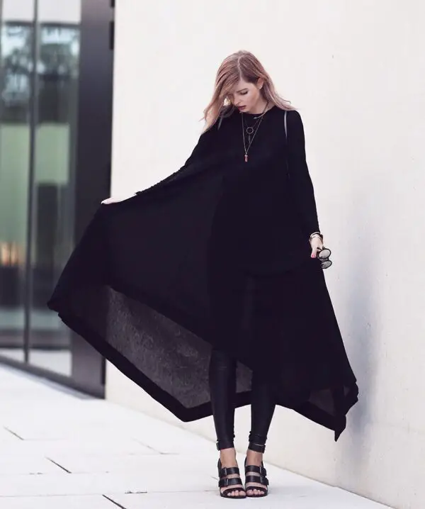 3-black-bohemian-dress-with-leather-leggings