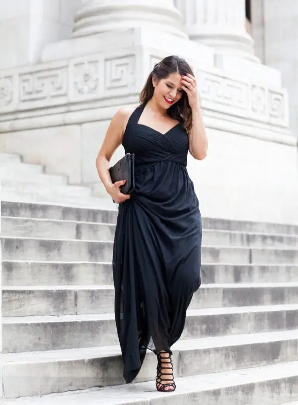 3-black-maxi-dress-with-architectural-heels