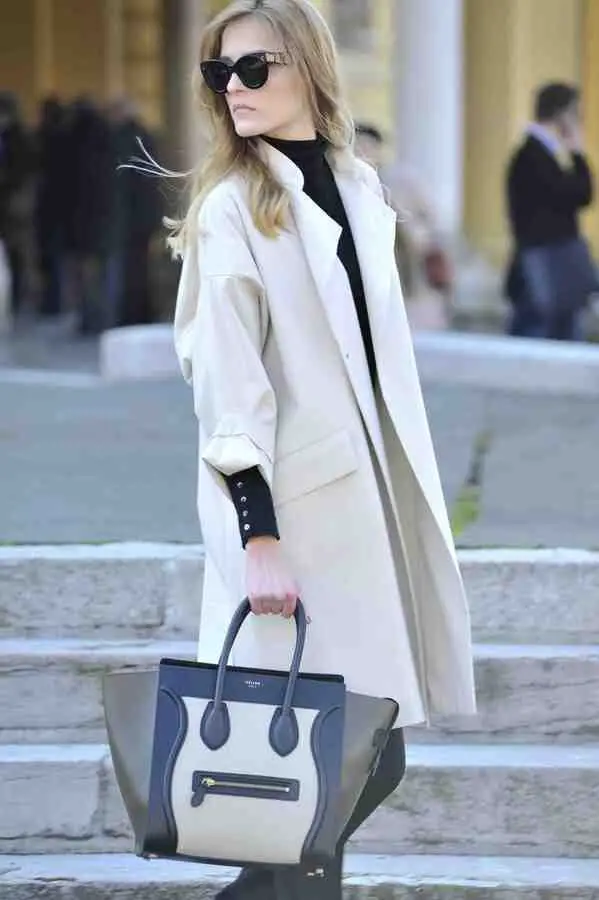 3-celine-bag-with-trench-coat