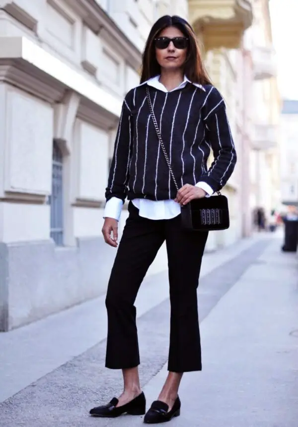 3-collared-shirt-with-striped-sweater-and-capri-pants-1