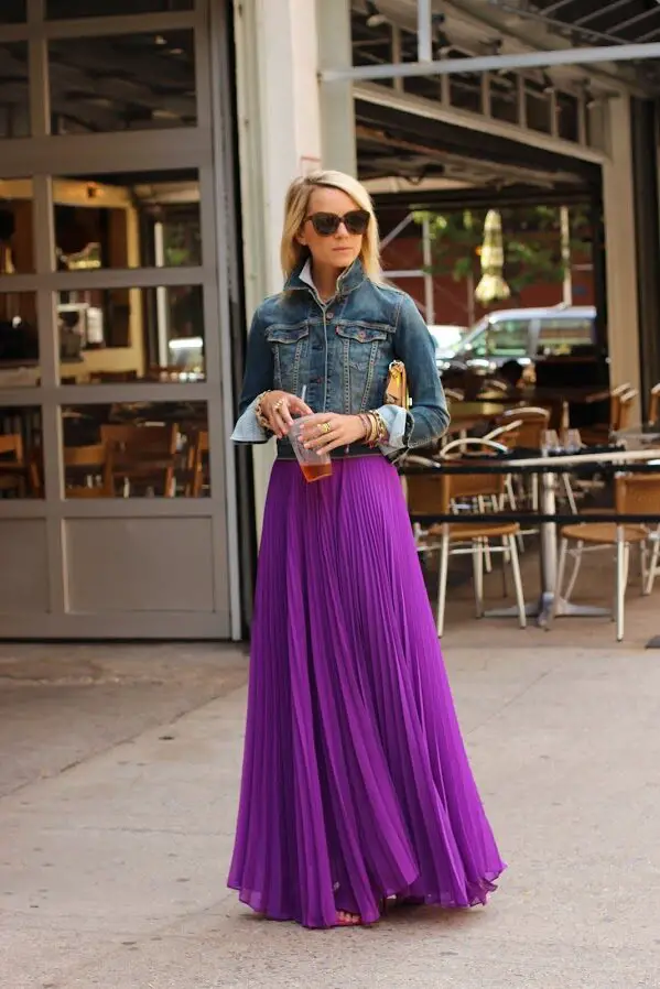 3-denim-jacket-with-purple-maxi-skirt