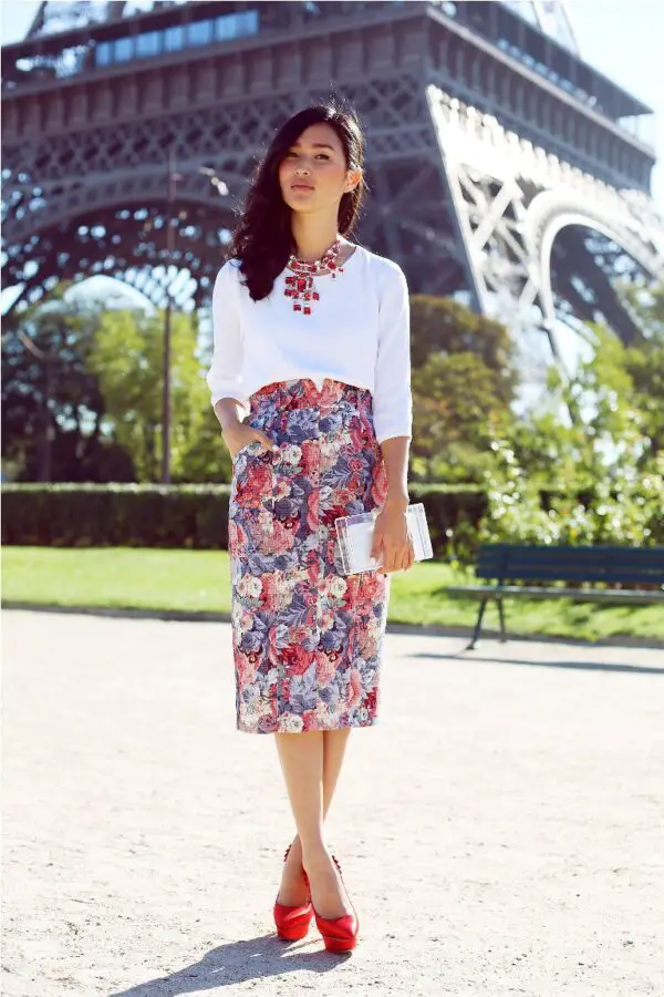 3-floral-skirt-with-white-top