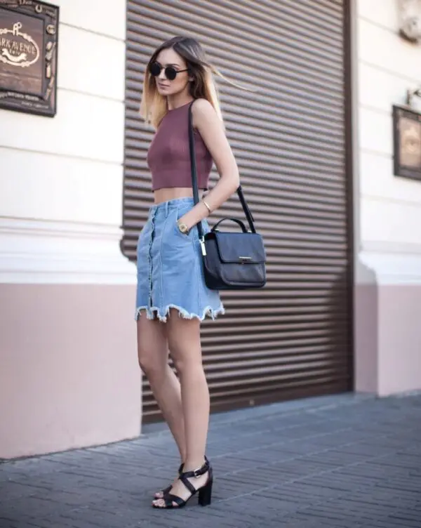 3-frayed-button-front-skirt-with-crop-top