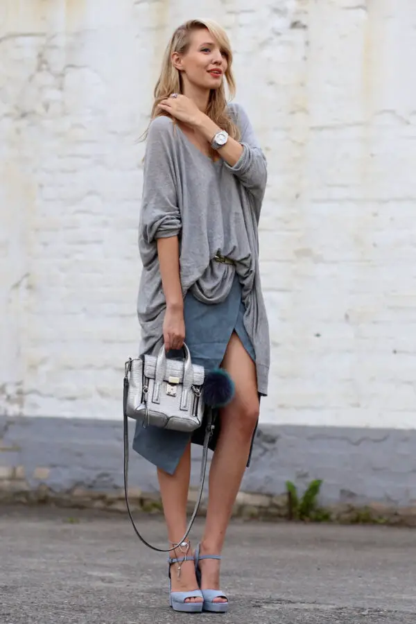 3-gray-outfit-with-metallic-bag