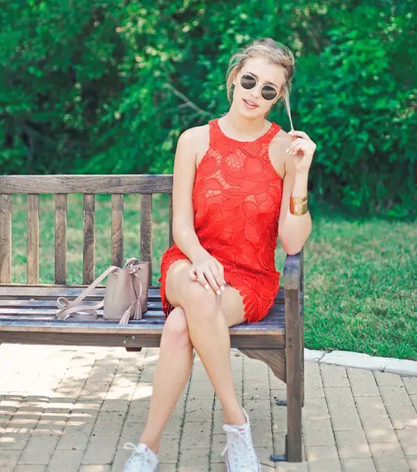 3-lace-dress-with-sporty-sneakers