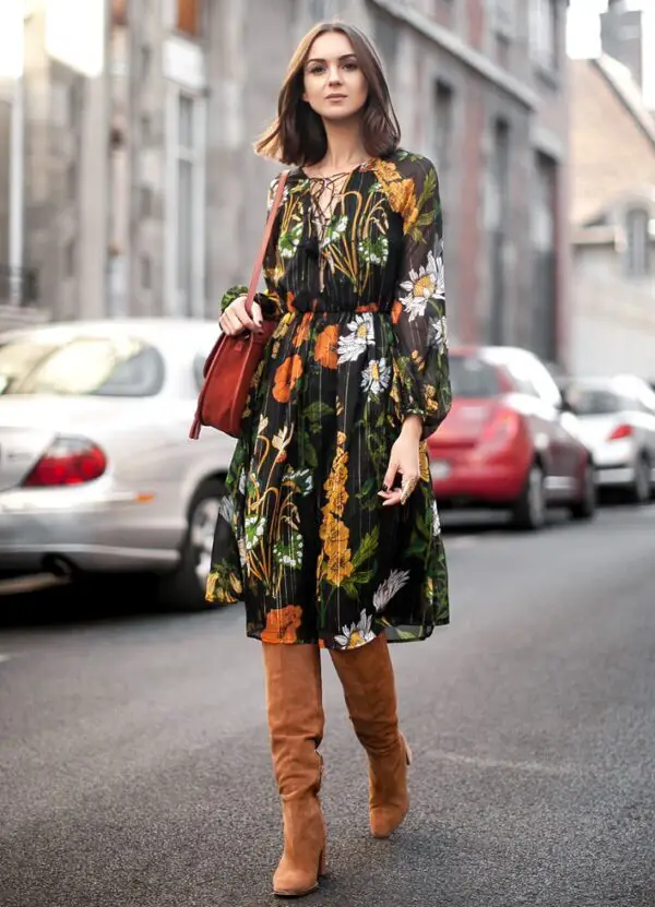3-retro-floral-dress-with-suede-boots