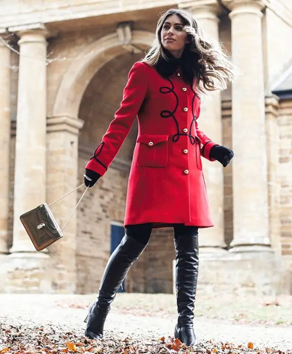 3-structured-red-coat-with-leather-trousers
