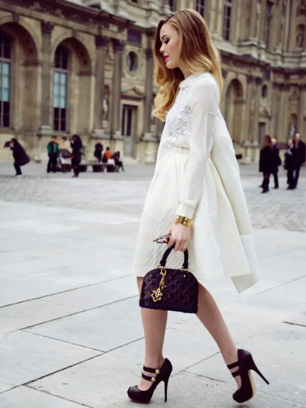 3-white-dress-and-lv-bag-with-mary-jane-shoes