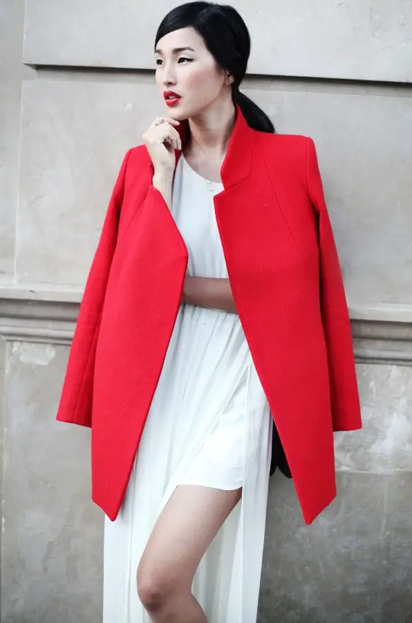 3-white-maxi-dress-with-structured-red-coat