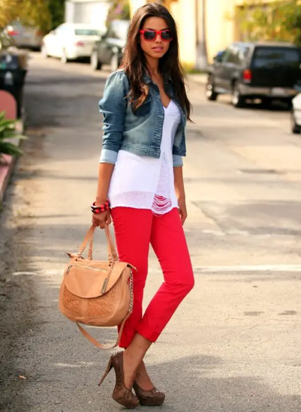 3-white-top-with-cropped-denim-jacket-and-red-jeans