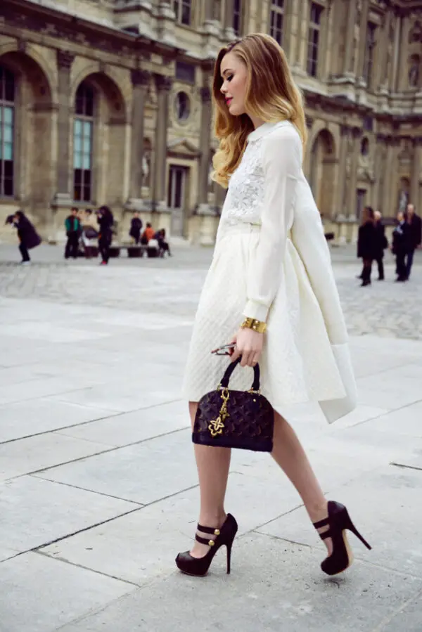 3-winter-white-dress-with-statement-shoes