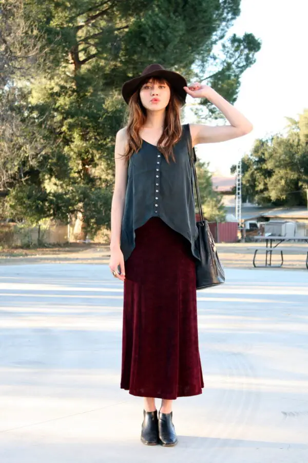 4-bohemian-outfit-with-hat