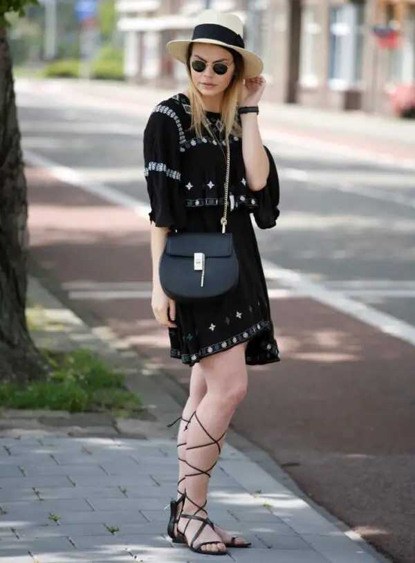 4-boho-dress-with-lace-up-sandals