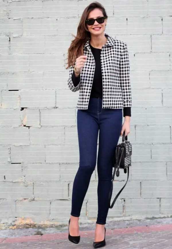 4-checkered-blazer-with-skinny-jeans